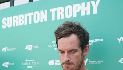 Andy Murray out of Surbiton Trophy defence due to back problem