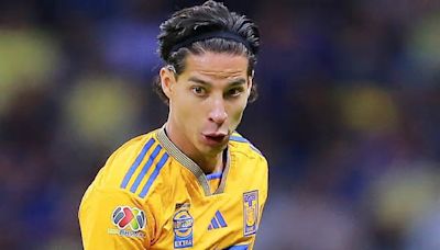 Tigres UANL: Diego Lainez entrena por separado y es duda para el juego vs Xolos