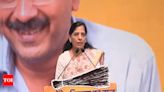 Sunita Kejriwal to lead AAP election campaign for next two days in Haryana | India News - Times of India