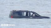 'It's unfortunate': Beachgoer's car submerged by tide