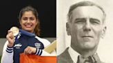 Who is Norman Pritchard and what is his connection to Manu Bhaker winning 2 medals at Paris Olympics 2024?