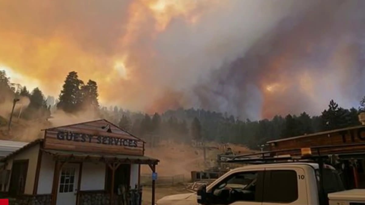 Bridge Fire is the largest active fire in California burning over 50,000 acres