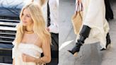 Sienna Miller Embraces On-The-Go Boho Style in Chloé Slouchy Leather Boots from ‘Jimmy Kimmel Live’ to ‘Horizon’ Premiere