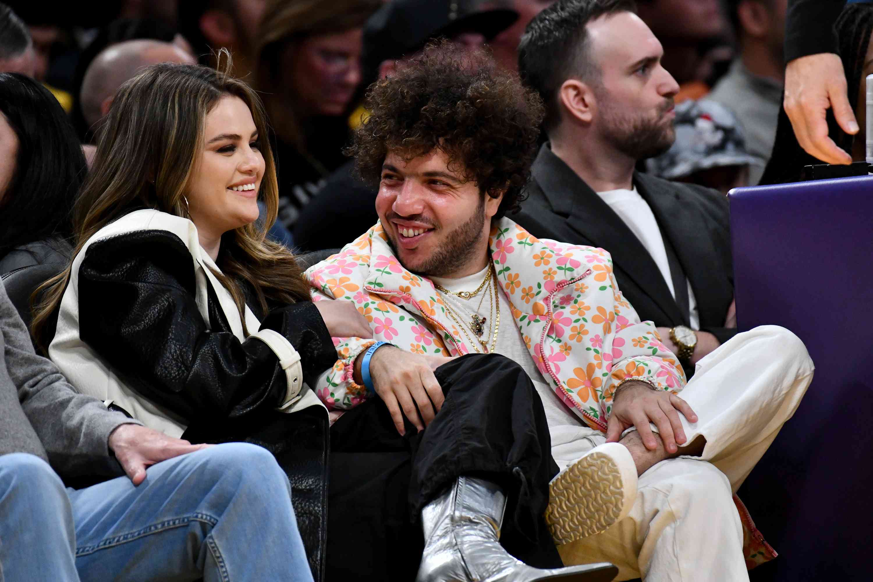 Selena Gomez Flaunts a Massive Ring in a Sweet Photo with Benny Blanco