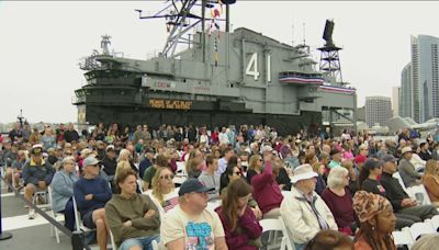 Memorial Day in San Diego | Ceremonies at USS Midway, Fort Rosecrans, Mt. Soledad honor fallen heroes