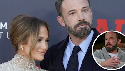 Ben Affleck llamó “esposa” a Jennifer Lopez en medio de rumores de su divorcio