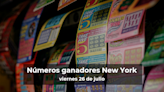 Lotería de Nueva York en vivo: resultados y ganadores del viernes 26 de julio de 2024 - El Diario NY