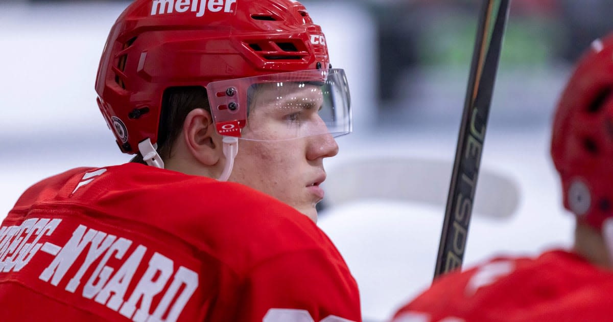 What I saw at the Red Wings prospect games: Michael Brandsegg-Nygård hits ground running