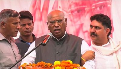 ‘Will stay alive until PM Modi is removed from power’: Kharge at J-K rally