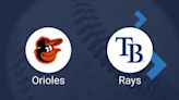 Orioles vs. Rays: Key Players to Watch, TV & Live Stream Info and Stats for May 31