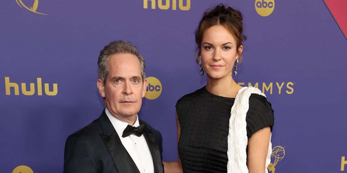 Tom Hollander Takes a Style Cue from Truman Capote on the Emmys Red Carpet