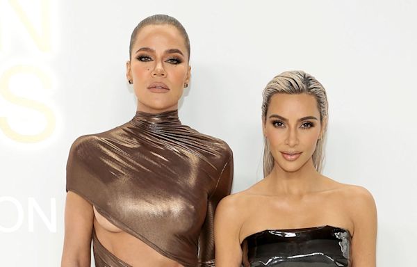 Khloe Kardashian Pokes Fun at Kim's Outfit for Son Tatum's Birthday