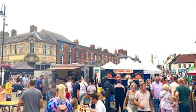 North Yorkshire town stages food and drink festival this weekend