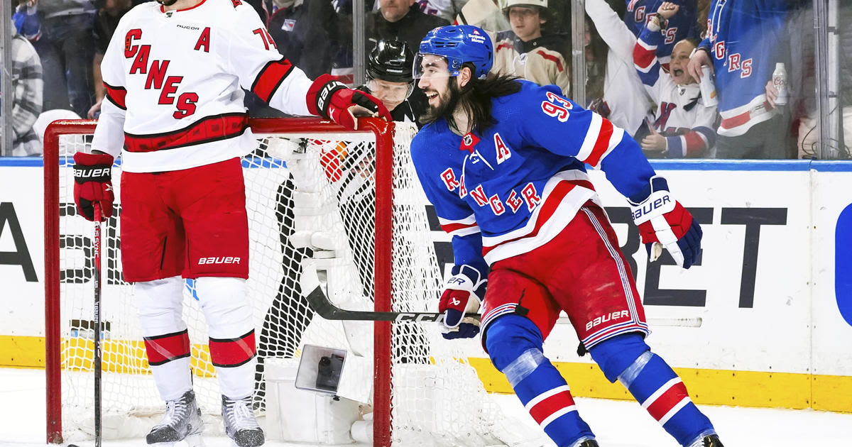 Rangers beat Hurricanes in Game 1 of NHL Playoffs 2nd round, Mika Zibanejad, Artemi Panarin score