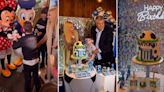 La fiesta de cumpleaños del hijo de Luis Ventura y Fabiana Liuzzi: un toro mecánico, personajes de Disney, una torta futbolera