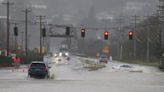 How much rain has Willamette Valley and Oregon Coast seen in December?