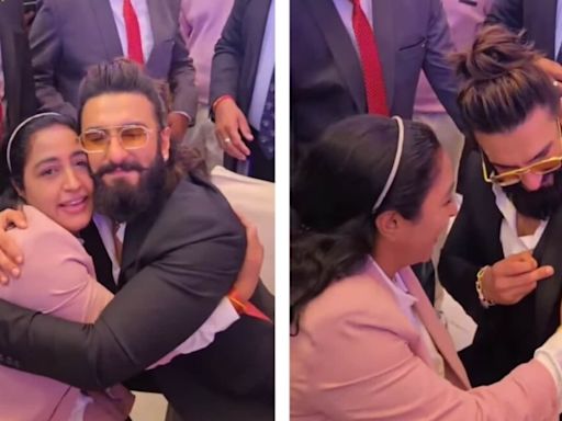 Ranveer Singh asks star paralympian to give a hug for newborn daughter: 'Meri baby ke liye'