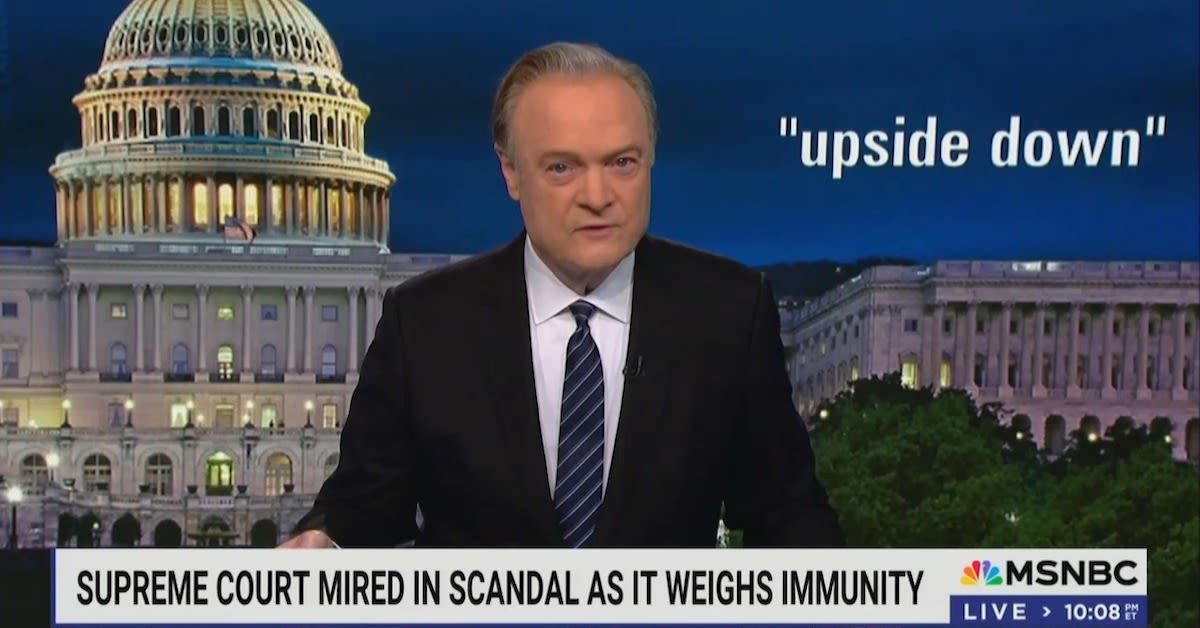 MSNBC’s Lawrence O’Donnell Torches Justice Alito, Declares He’d Be ‘Heckling’ Biden Right Next to Marjorie Taylor Greene