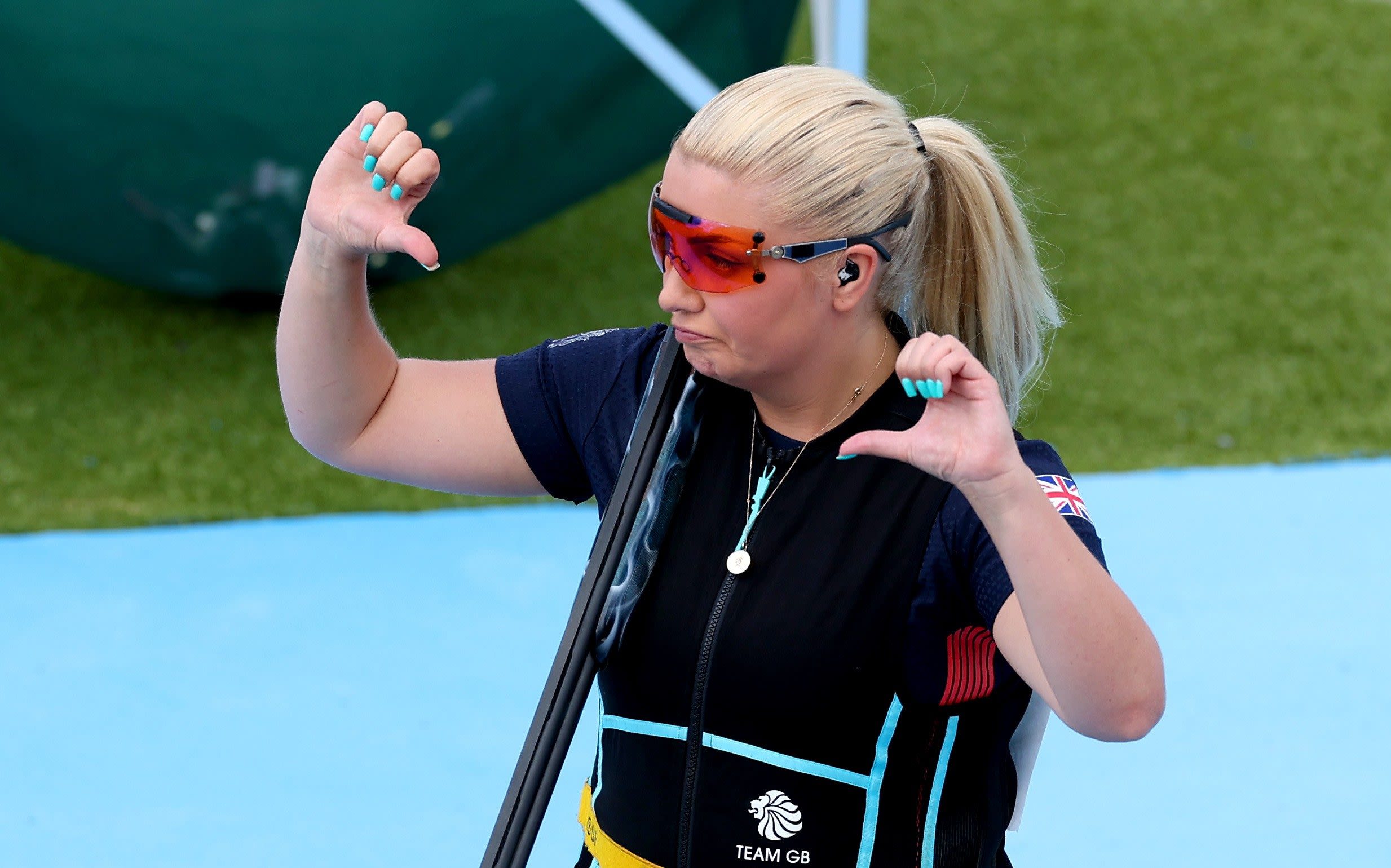 Amber Rutter loses gold after Olympics opts not to use video replays for shooting