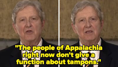 People Are Roasting A Republican Senator For Apparently Not Knowing How Periods Work