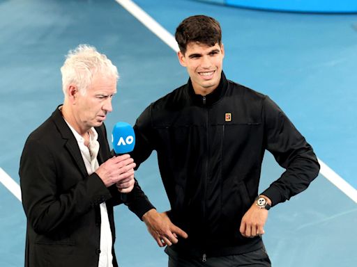 John McEnroe has funny request for Carlos Alcaraz: Come over to my place...