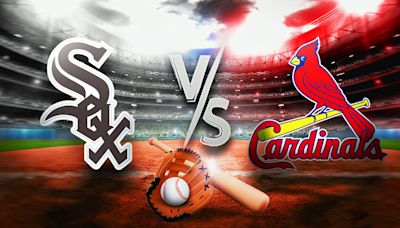 White Sox vs. Cardinals prediction, odds, pick, how to watch - 5/3/2024
