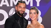 Maluma and His Pregnant Girlfriend Show Off Her Baby Bump and Roses on Valentine's Day
