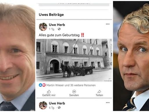 Täter oder Opfer: Hat Mühldorfer AfD-Bezirksrat Wieser Hitler Post geliked?