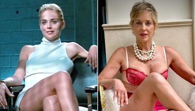 A los 66 años, Sharon Stone recreó, en ropa interior, su icónica escena de Bajos Instintos