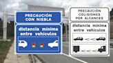 La nueva señal S-992 de la DGT: qué significa y qué implica sobre la distancia entre vehículos