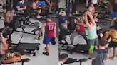 Video: un hombre estaba haciendo ejercicio en el gimnasio, una máquina falló y quedó paralítico