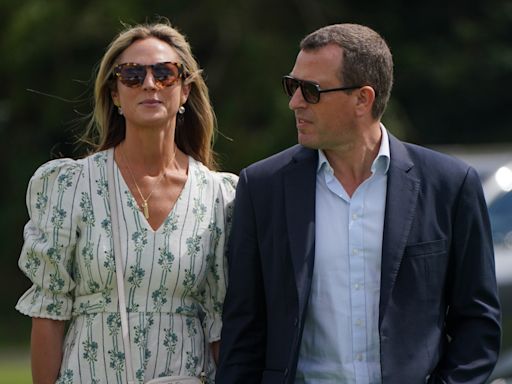 Peter Phillips and girlfriend watch William triumph in charity polo cup