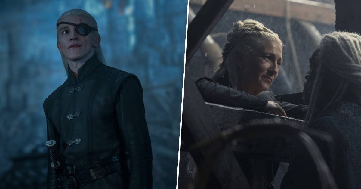 Aemond Targaryen actor Ewan Mitchell breaks down that House of the Dragon season 2, episode 4 ending: "He very much knew what he was doing"