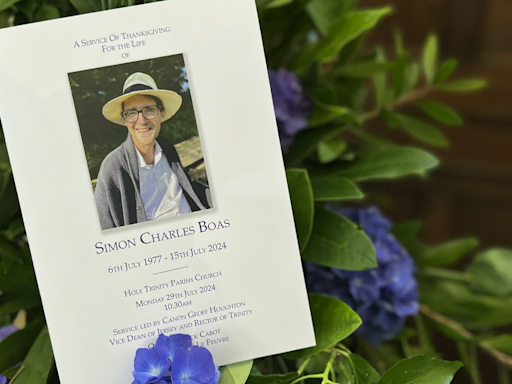 Funeral for 'inspirational' aid worker Simon Boas