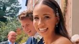 Noughties boyband star marries Team GB fiancée in stunning wedding