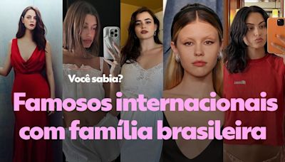 Conheça sete famosos internacionais que são filhos de brasileiros