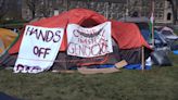 Students say Cornell University has suspended 4 protestors as encampment continues