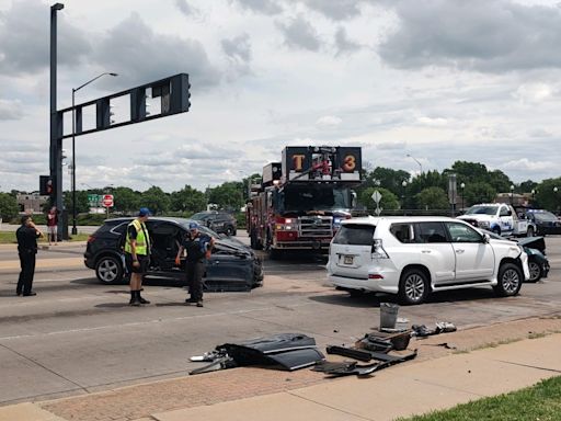 Road rage incident leaves 3 injured in east Wichita crash