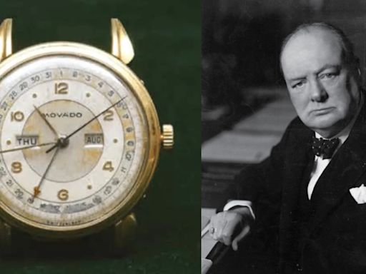 Winston Churchill’s 1946 Movado Was in Steve Forbes’s Collection for 30 Years. Now It’s Up for Sale.