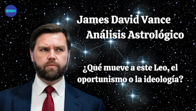 ¿Oportunismo o ideología? Esto es lo que dicen los astros de J.D. Vance | Opinión