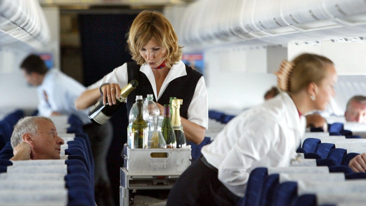 Drinking and flying could be bad for your heart