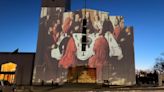 Bismarck’s Cathedral of the Holy Spirit illuminated for Holy Week