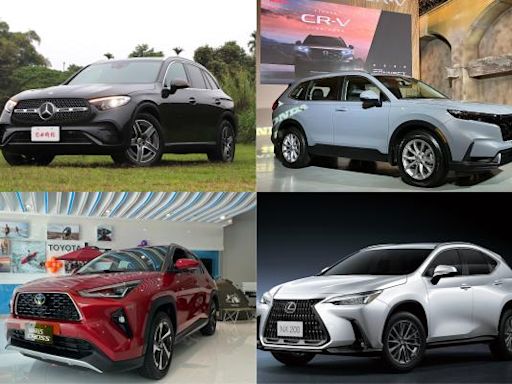 台灣 7 月新車銷售 Top10 成績：Toyota 集團豪取 6 席 賓士 GLC 逼近千輛 - 自由電子報汽車頻道