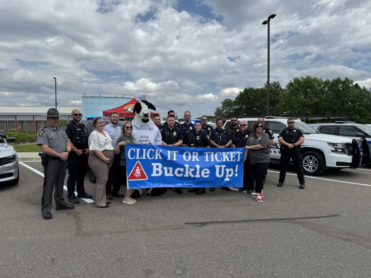 Valley law enforcement kicks off 'Click It or Ticket' campaign