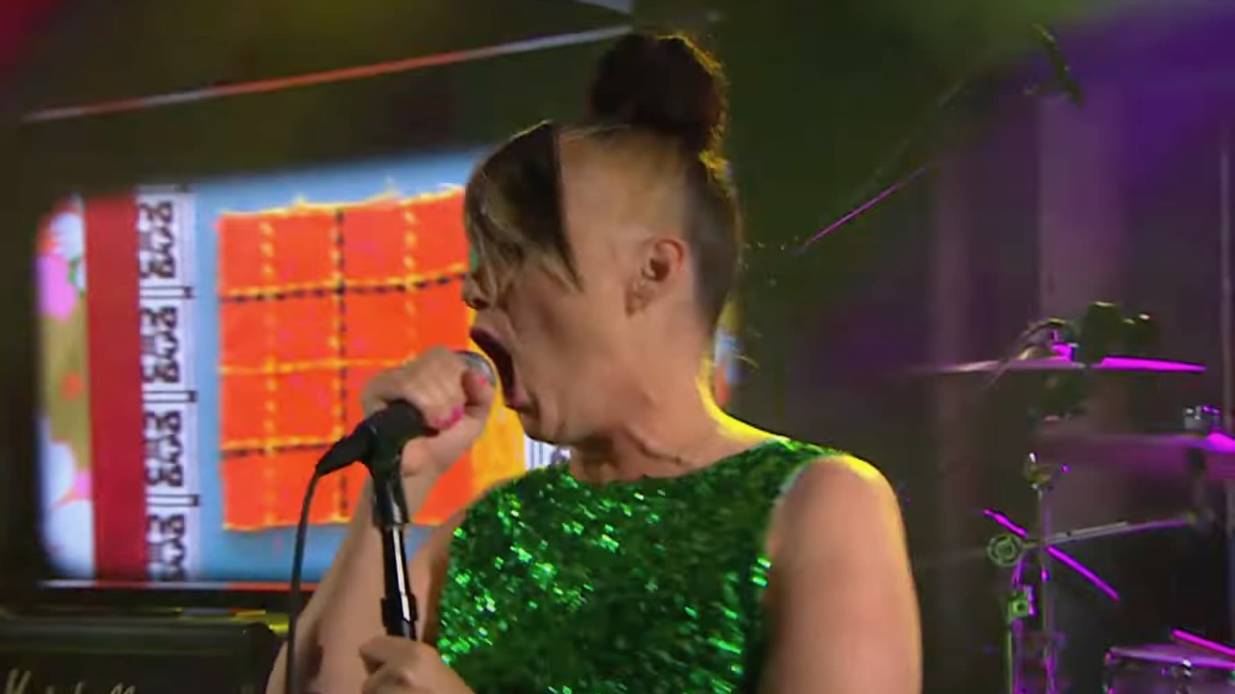 Bikini Kill Make TV Debut with Scorching Performance of “Rebel Girl” on Colbert: Watch