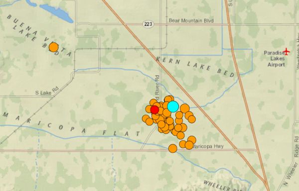 California earthquake update: Map reveals where aftershocks hit