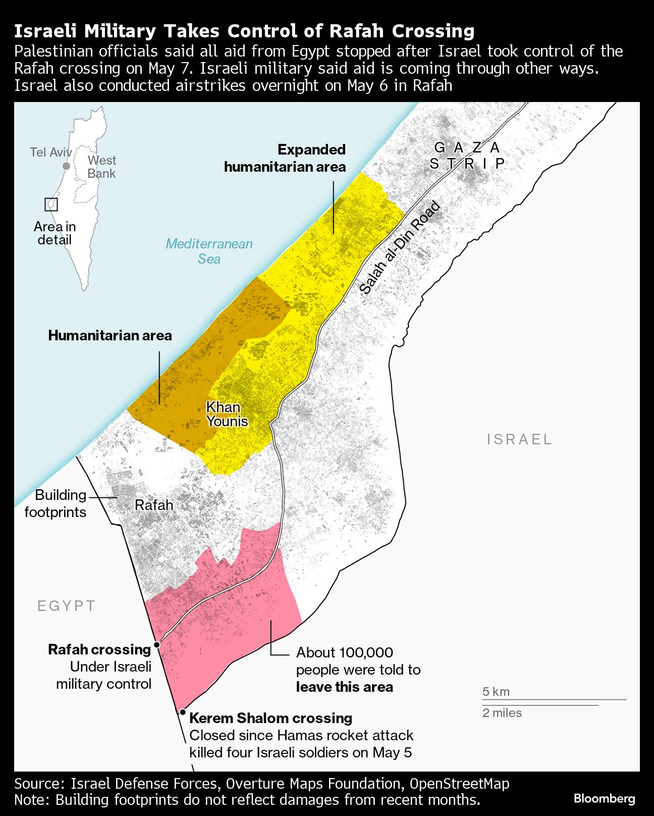 Israel Edges Into Rafah With Tension High Over Stalled Talks