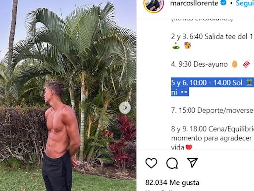 Marcos Llorente se jacta de tomar el sol sin protección solar: “Jugador de fútbol y negacionista del melanoma”