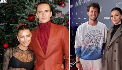 Alexander Zverev & girlfriend Sophia Thomalla join Dominic Thiem & girlfriend Lili Paul as they turn heads at BMW Open players' party