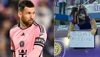 “Cabra perdida”: la particular forma en la que Orlando City se burló de la ausencia de Lionel Messi en el último partido del Inter Miami